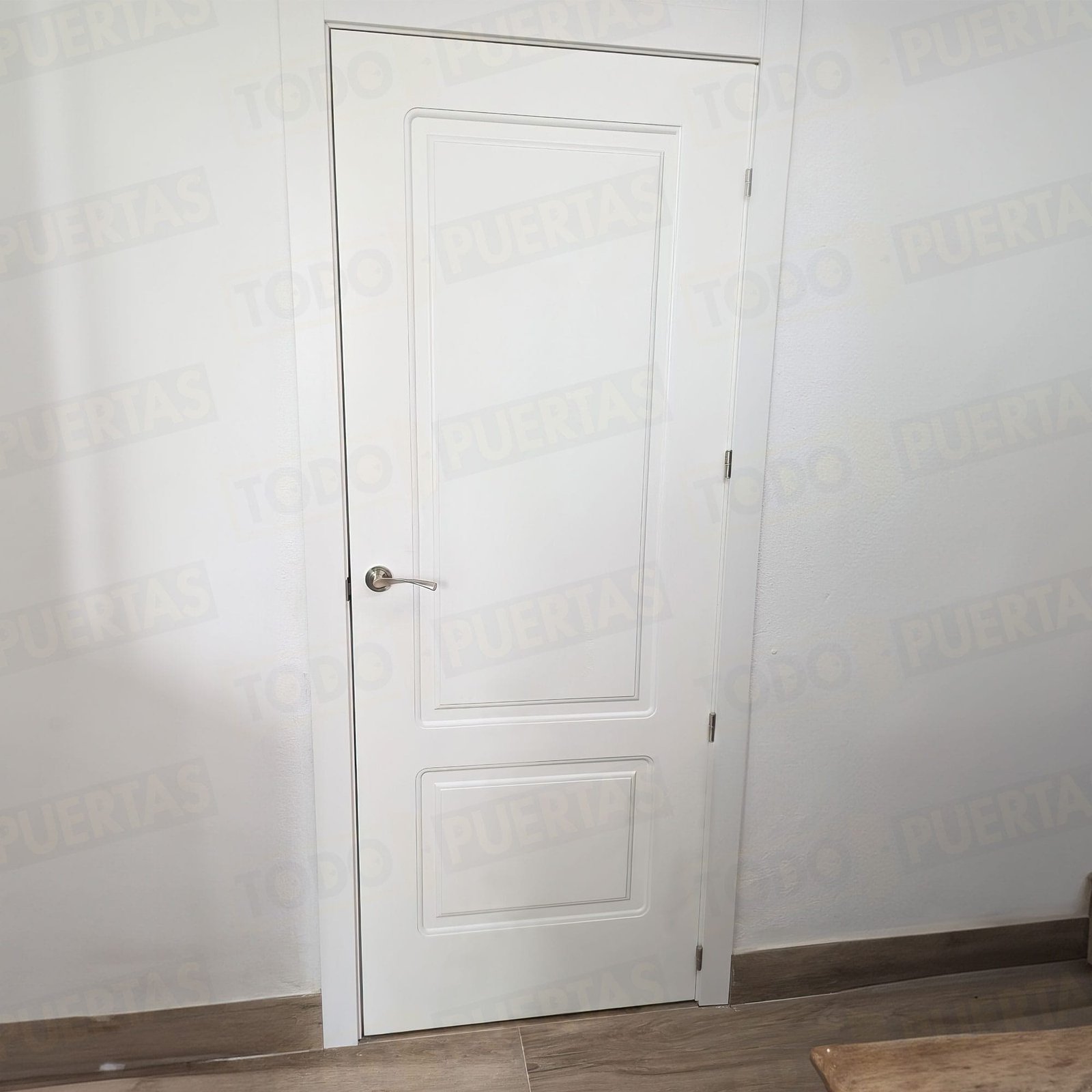 Foto Puertas Lacadas Blancas Rústicas cliente 5