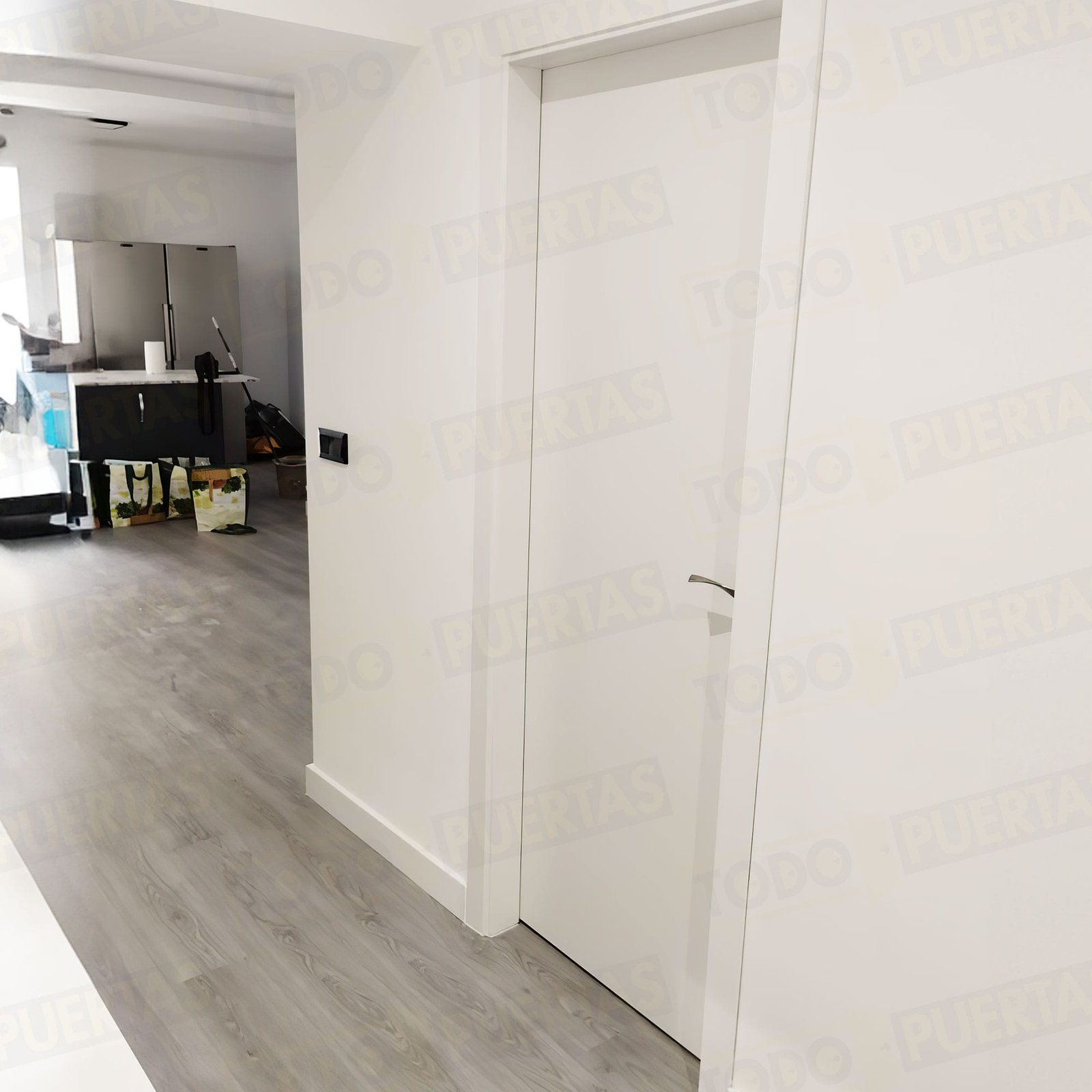 Foto Puertas Lacadas Blancas cliente 35