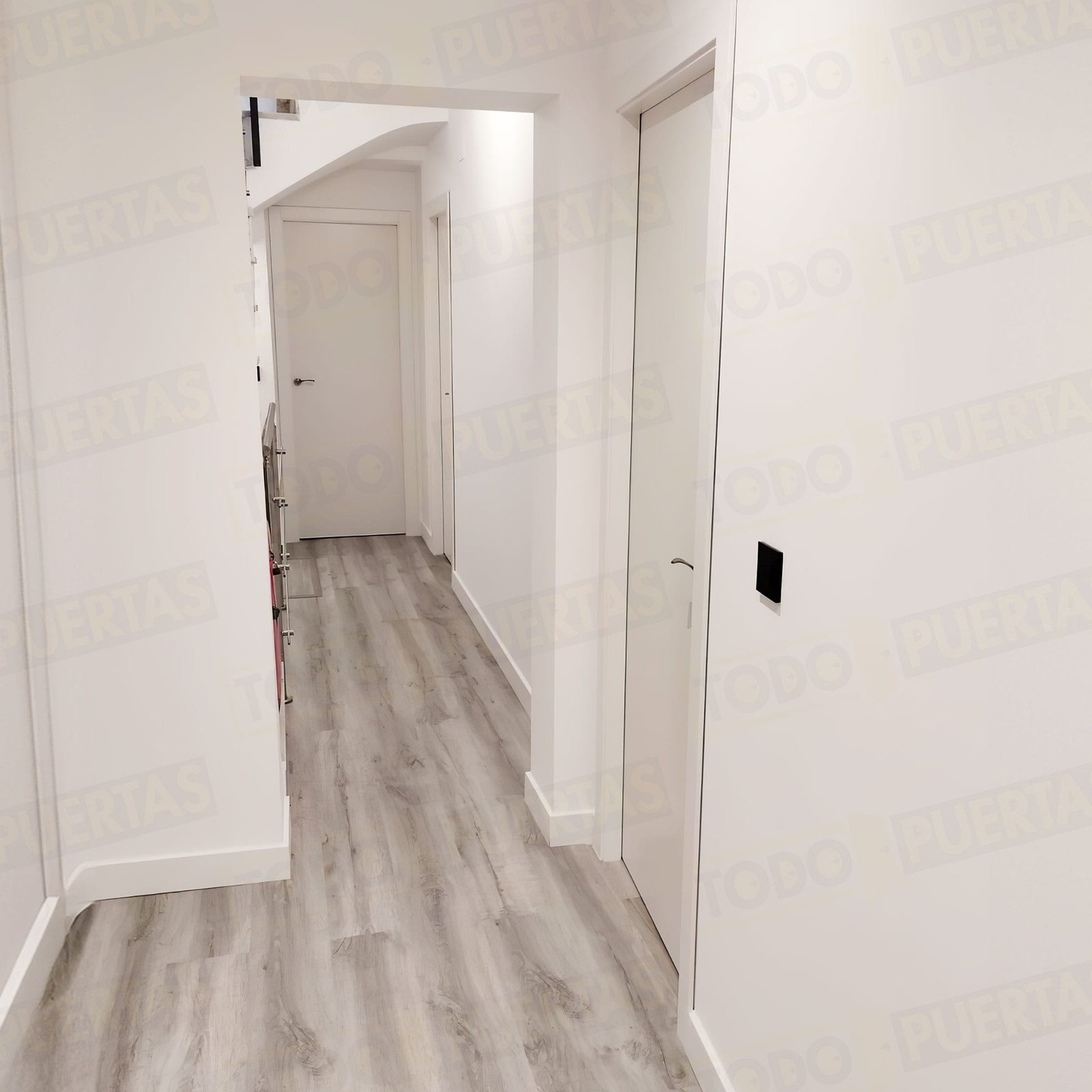 Foto Puertas Lacadas Blancas cliente 20