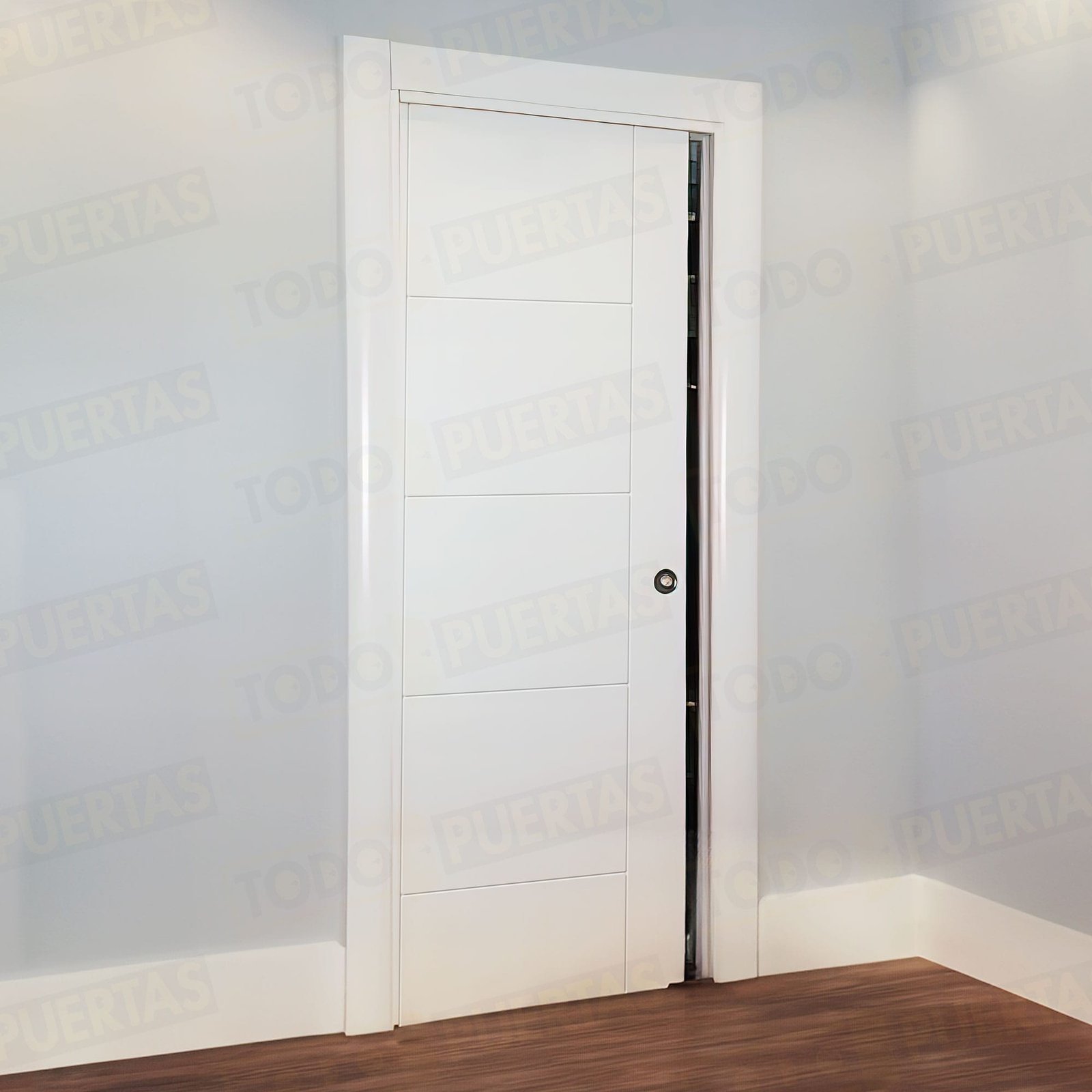 Foto Puertas Lacadas Blancas cliente 7