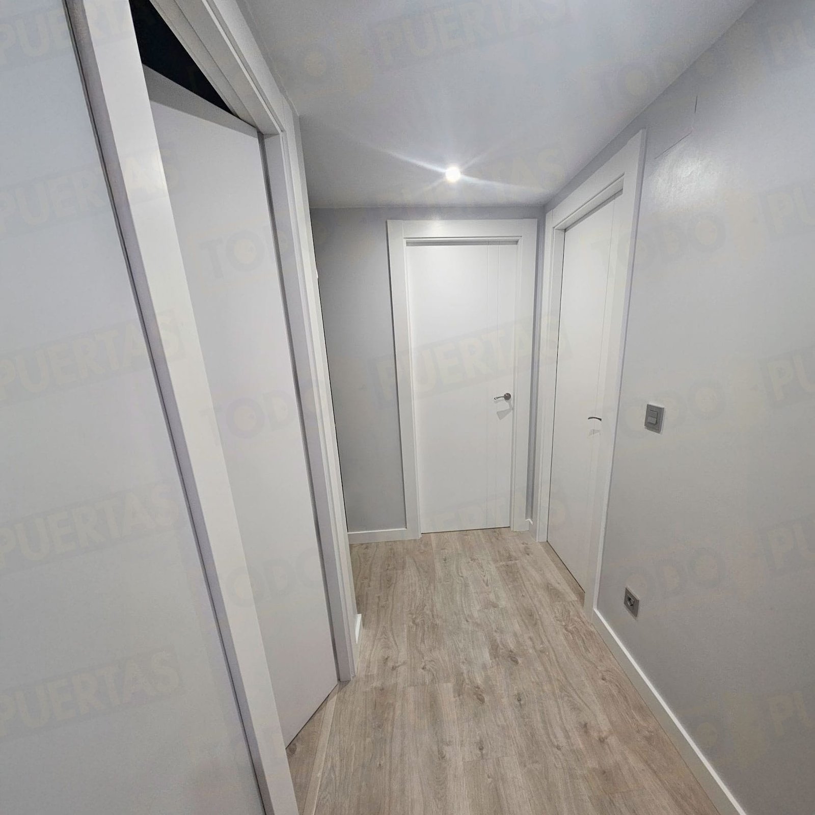 Foto Puertas Lacadas Blancas cliente 2