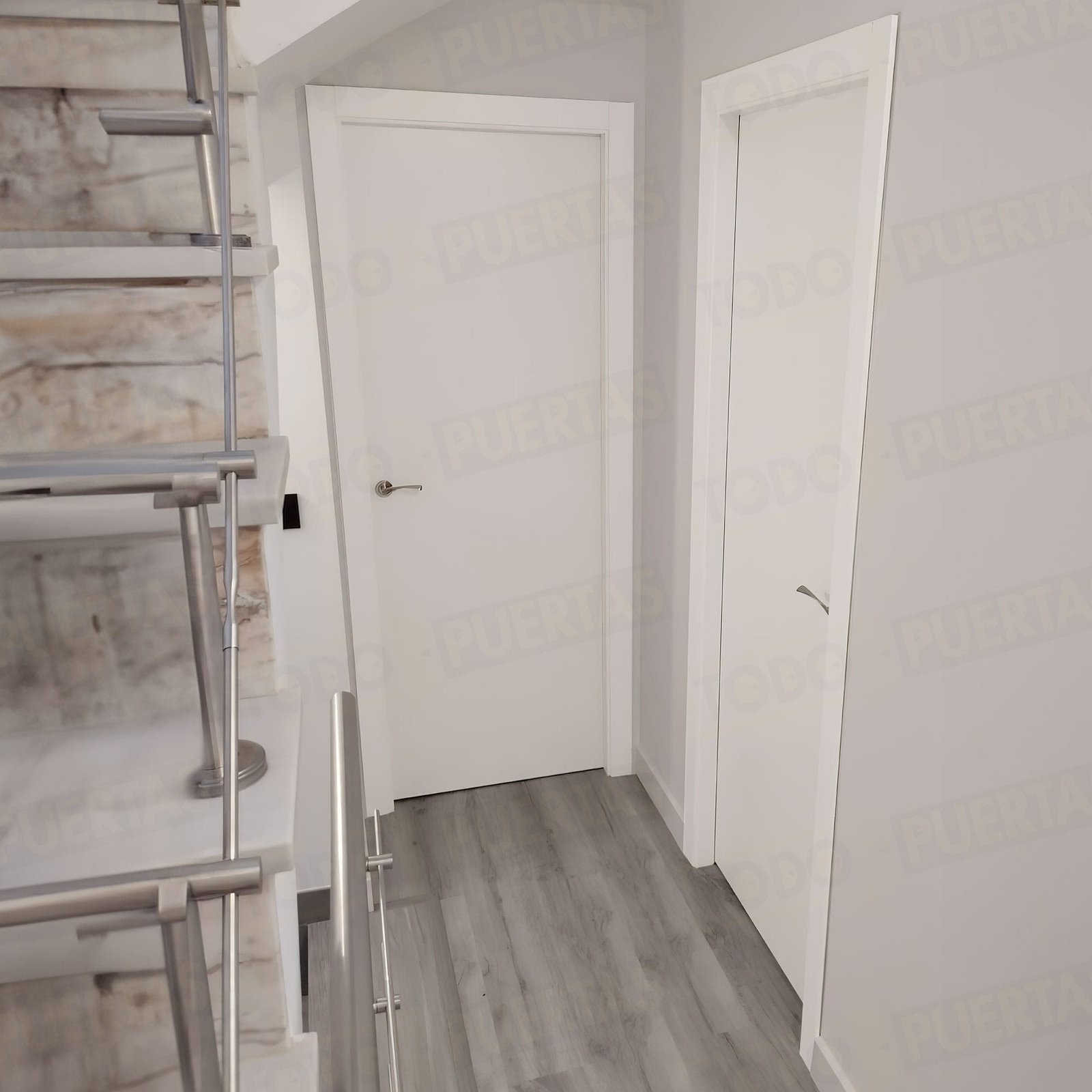 Foto Puertas Lacadas Blancas cliente 38