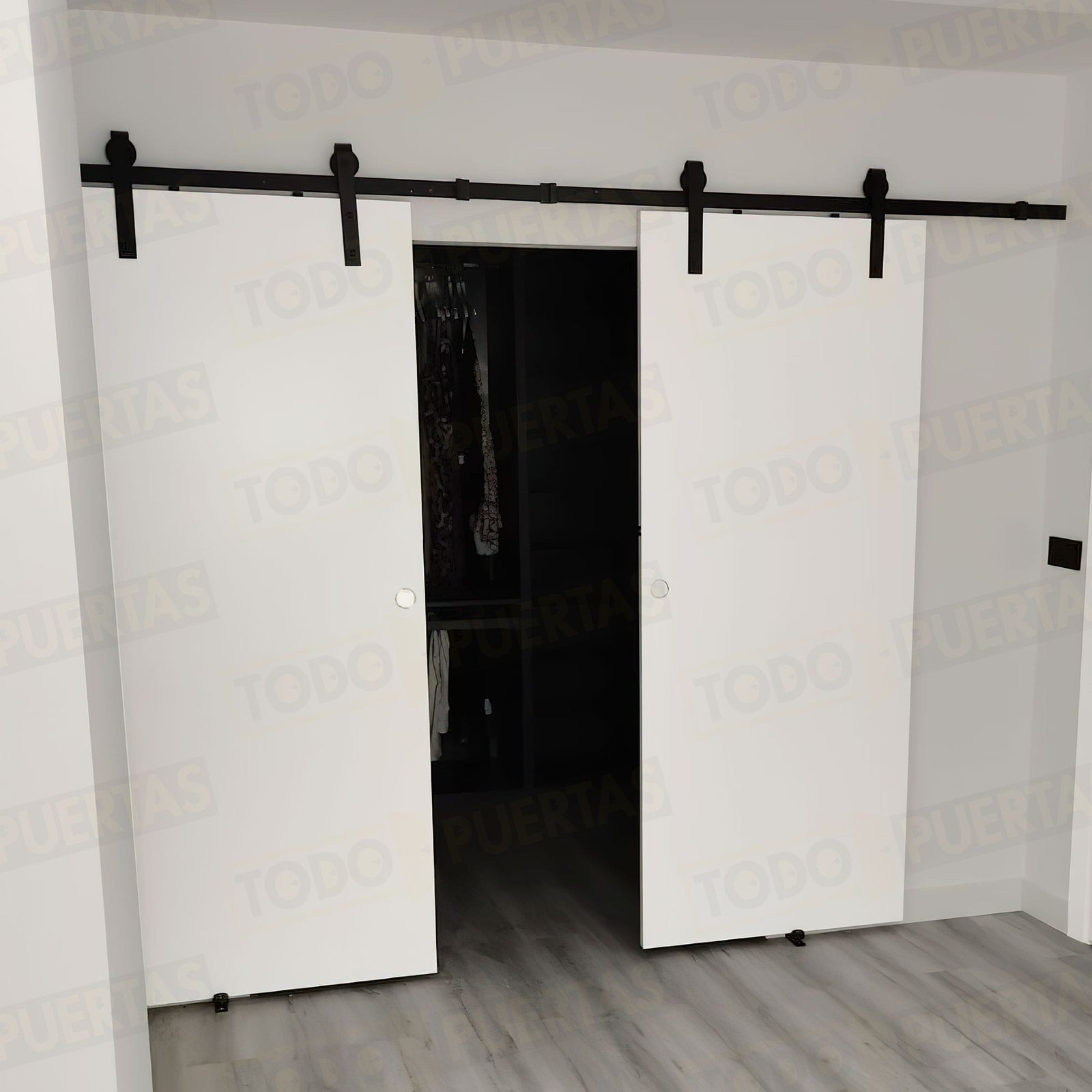 Foto Puertas Lacadas Blancas cliente 42