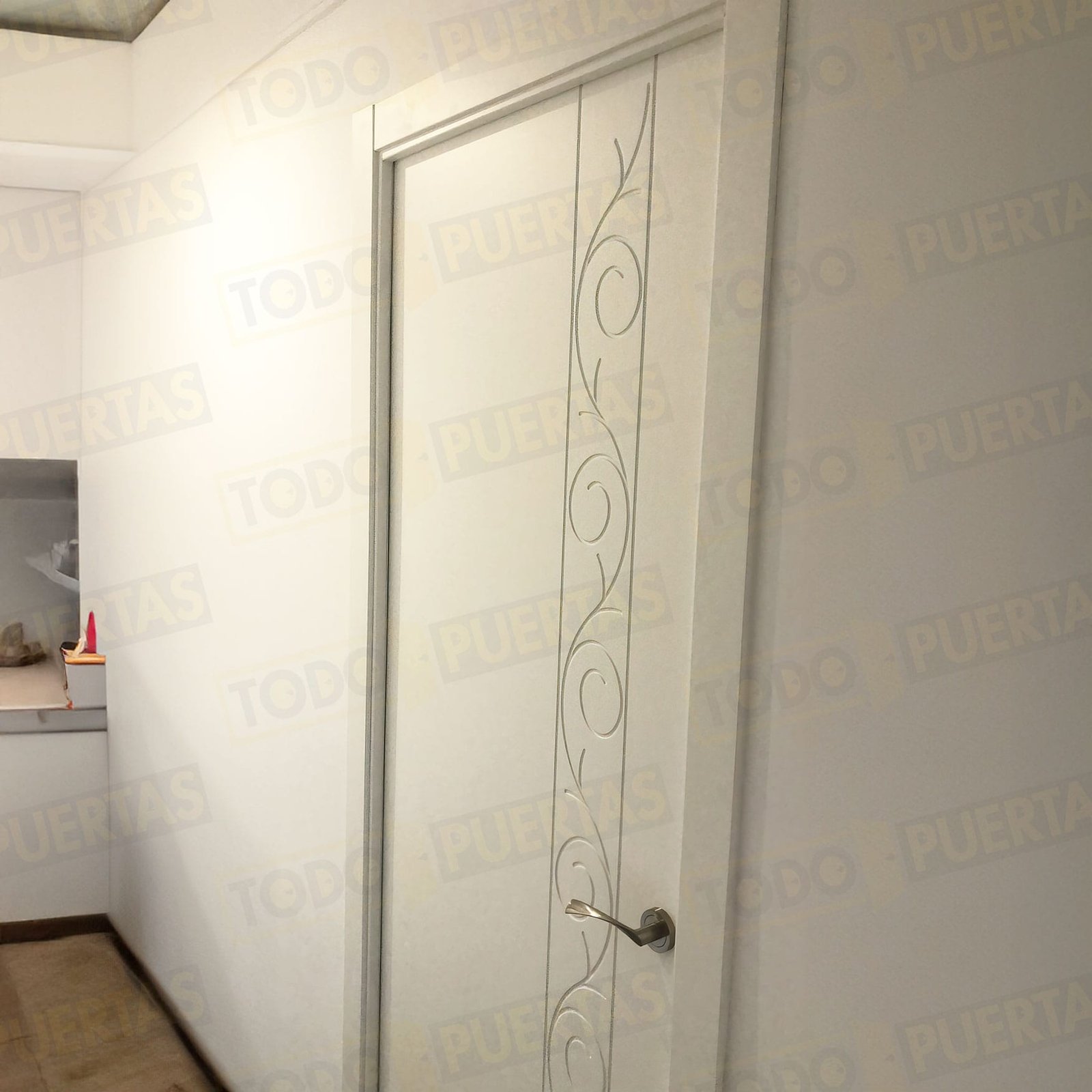 Foto Puertas Lacadas Blancas cliente 29