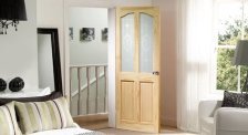 Puertas de interior Clásicas con vidriera