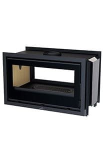 Estufa de Leña Insertable Mod. Cairo 90 D Box de Bronpi