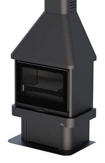 Chimenea de Leña Mod. Lisboa de Bronpi