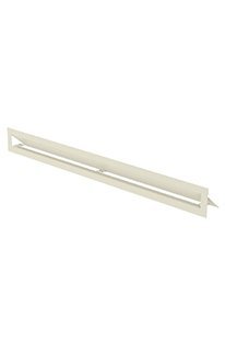 Pack Rejilla Simple Blanca de Chimenea Mod. R de Bronpi