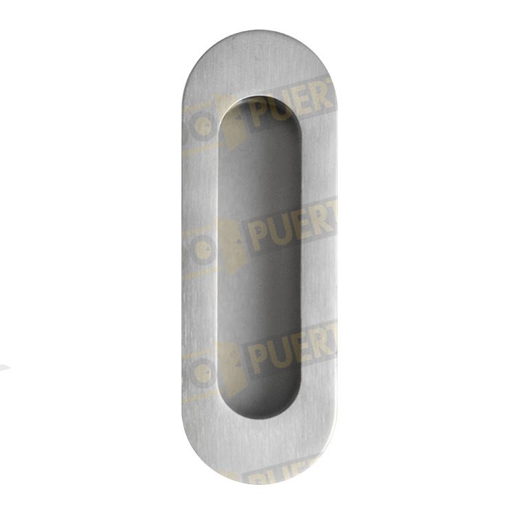 Uñero Mod. 6200 Ovalado Inox para Puerta Corredera
