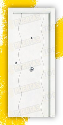 Puerta Block Blindada Mod. Marsella 2060x870 mm.