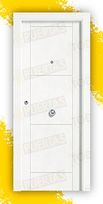 Puerta Block Blindada Mod. Tailandia 2060x870 mm.