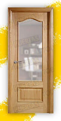 Puerta Block de Alta Calidad Mod. Quintana Roble ZV1