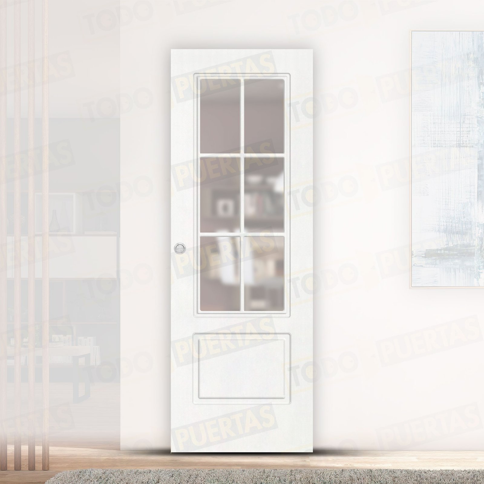 Puerta Corredera Mod. Gabón V6