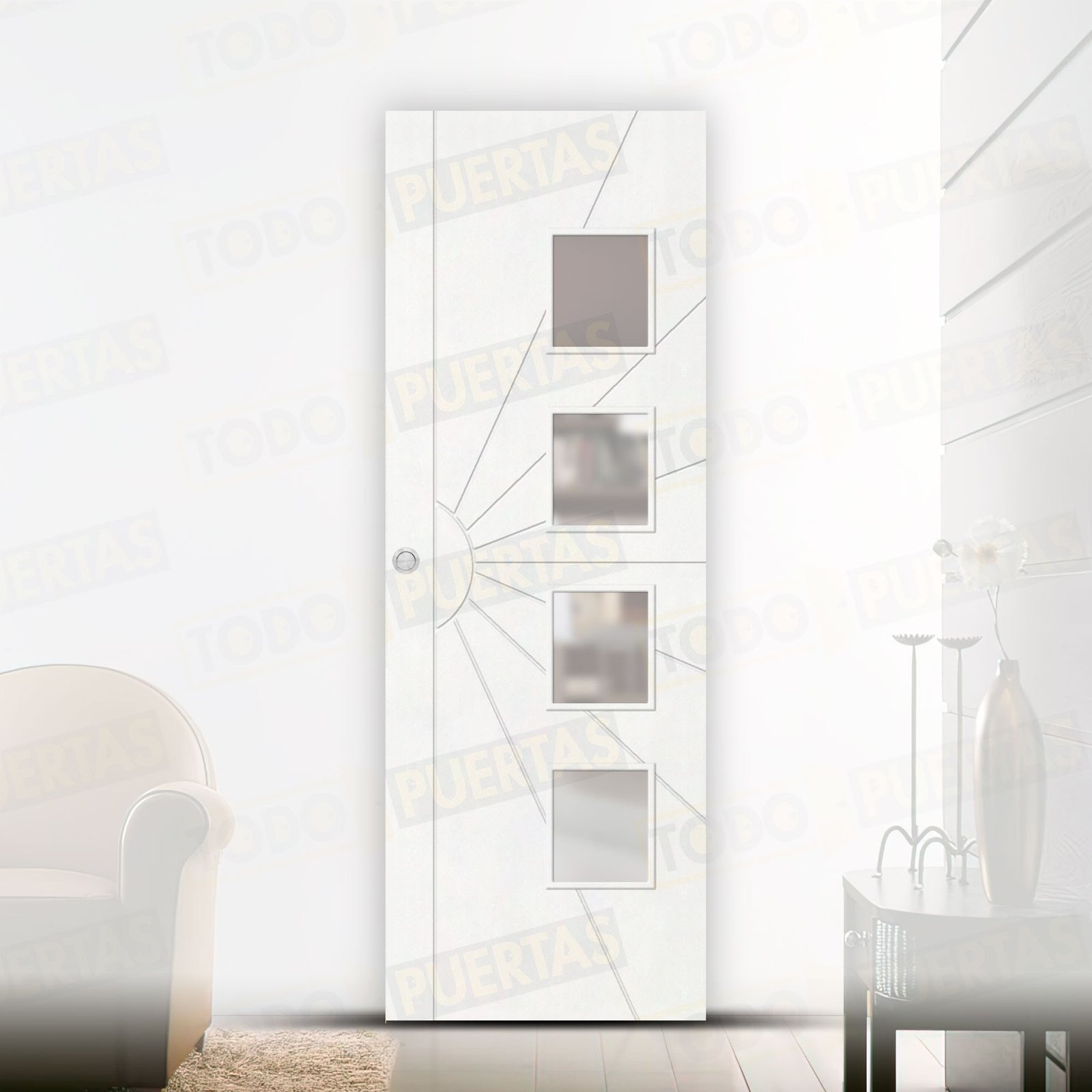Puerta Corredera Mod. Liberia BV4L