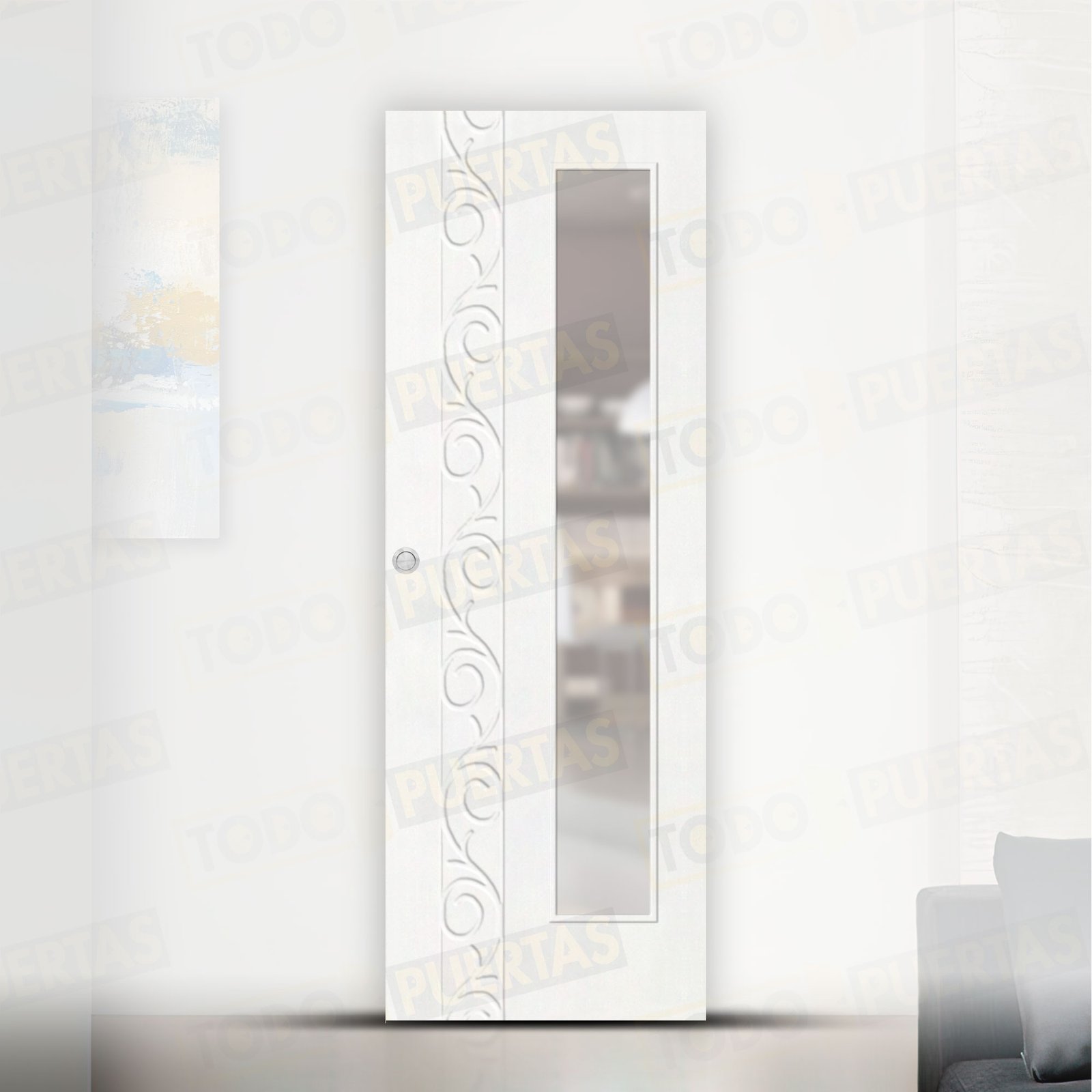 Puerta Corredera Mod. Moncayo V1L