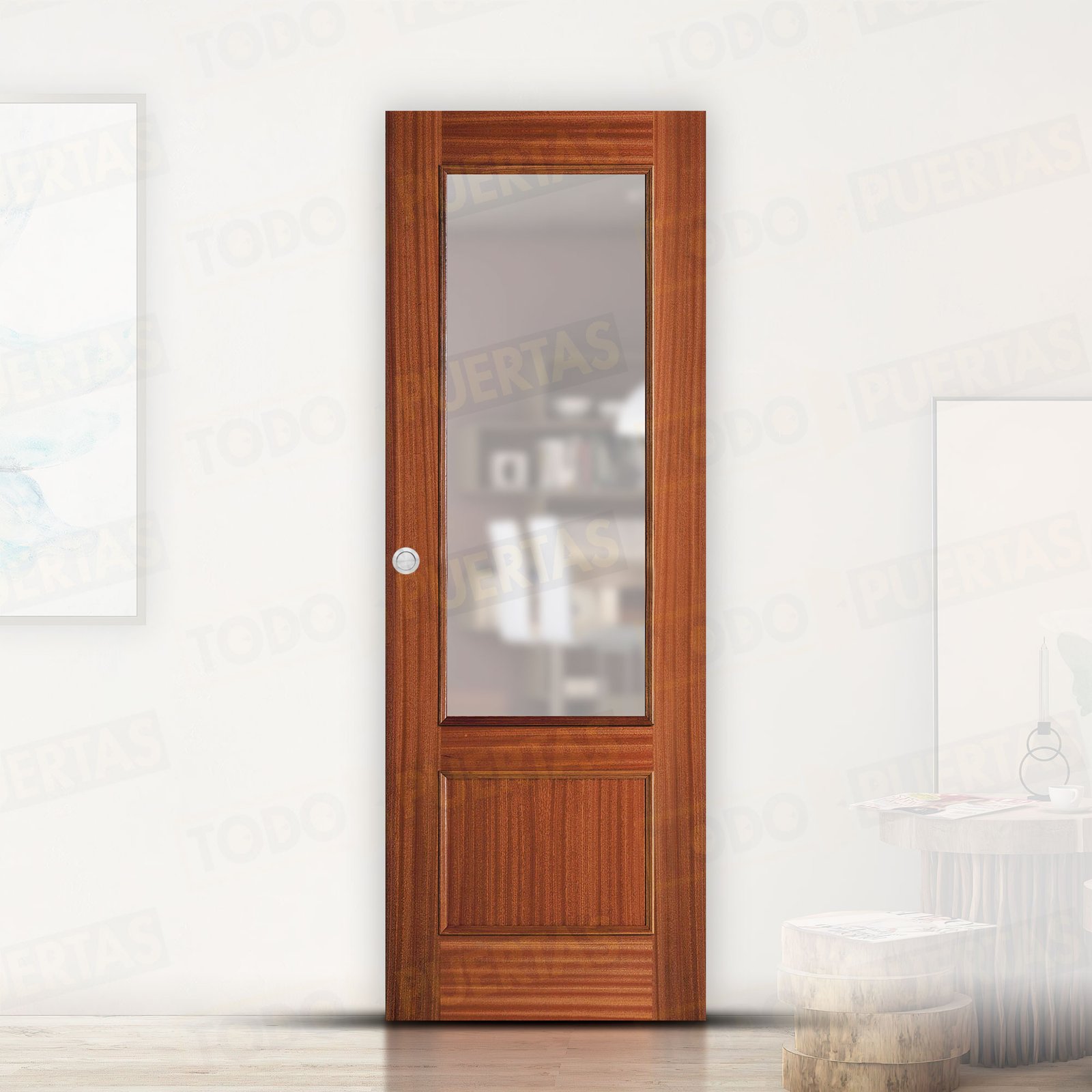 Puerta Corredera Mod. Trotanda Sapelly V1