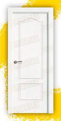 Puerta Block Maciza Lacada Blanca Mod. Togo