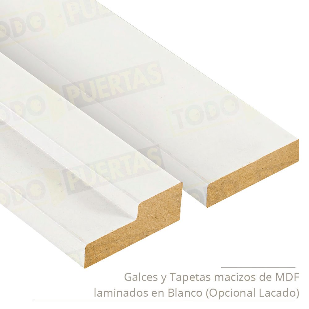 Puerta Block Maciza ColorLac5012 Mod. Gabón