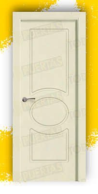 Puerta Block Maciza Lacada RAL 1013 Mod. Guinea