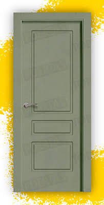 Puerta Block Maciza Lacada RAL 7033 Mod. Kyoto