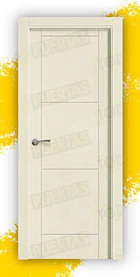 Puerta Block Maciza Lacada RAL 1013 Mod. Tailandia