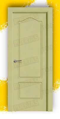Puerta Block Maciza Lacada RAL 1000 Mod. Togo