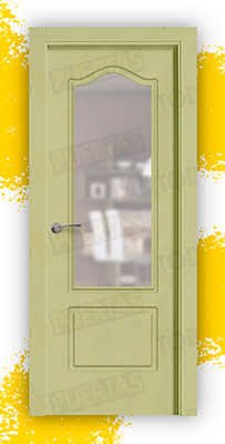 Puerta Block Maciza Lacada RAL 1000 Mod. Togo ZV1