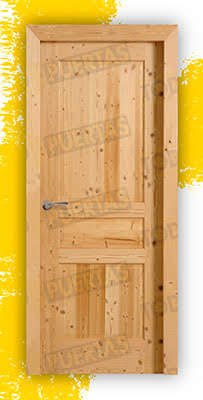 Puerta Block Madera Maciza Mod. Alicante