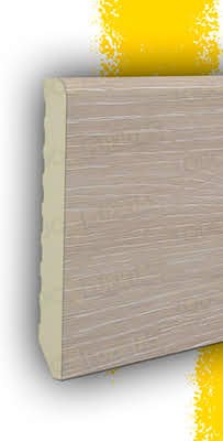 Pack 10 Rodapiés (22 metros) Sibirian Oak Melamina